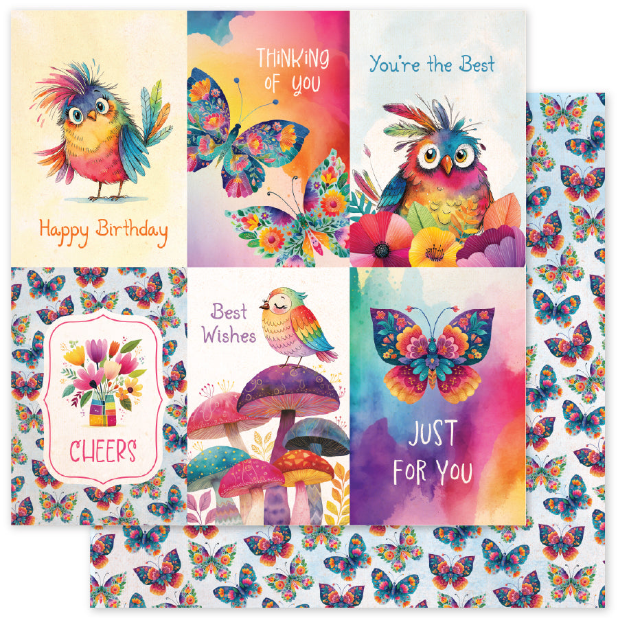 Rainbow Village 12x12 Paper Collection 35487