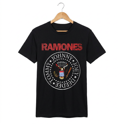 Ramones Presidential Color Logo T-Shirt