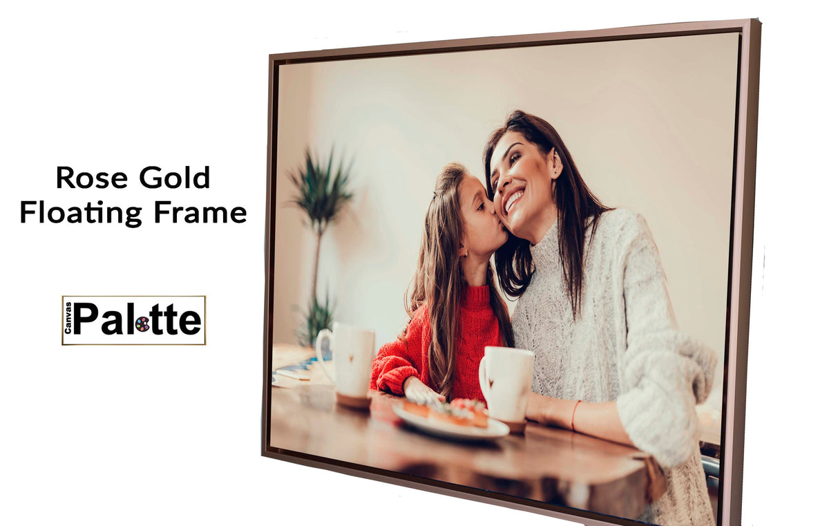 Floating Frame Rose Gold