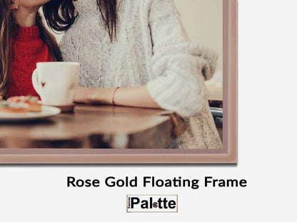 Floating Frame Rose Gold