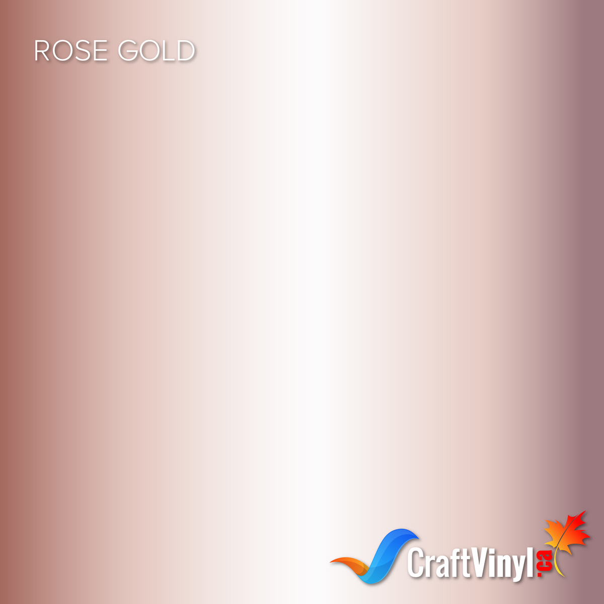 Craft Rose Gold HTV Vinyl 12"