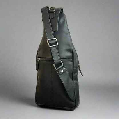 Sac à bandoulière en cuir pleine fleur Rugged Earth