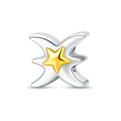 Breloque Zodiaque Délicate en Argent 925 : Personnalisez Votre Bracelet Avec Votre Constellation