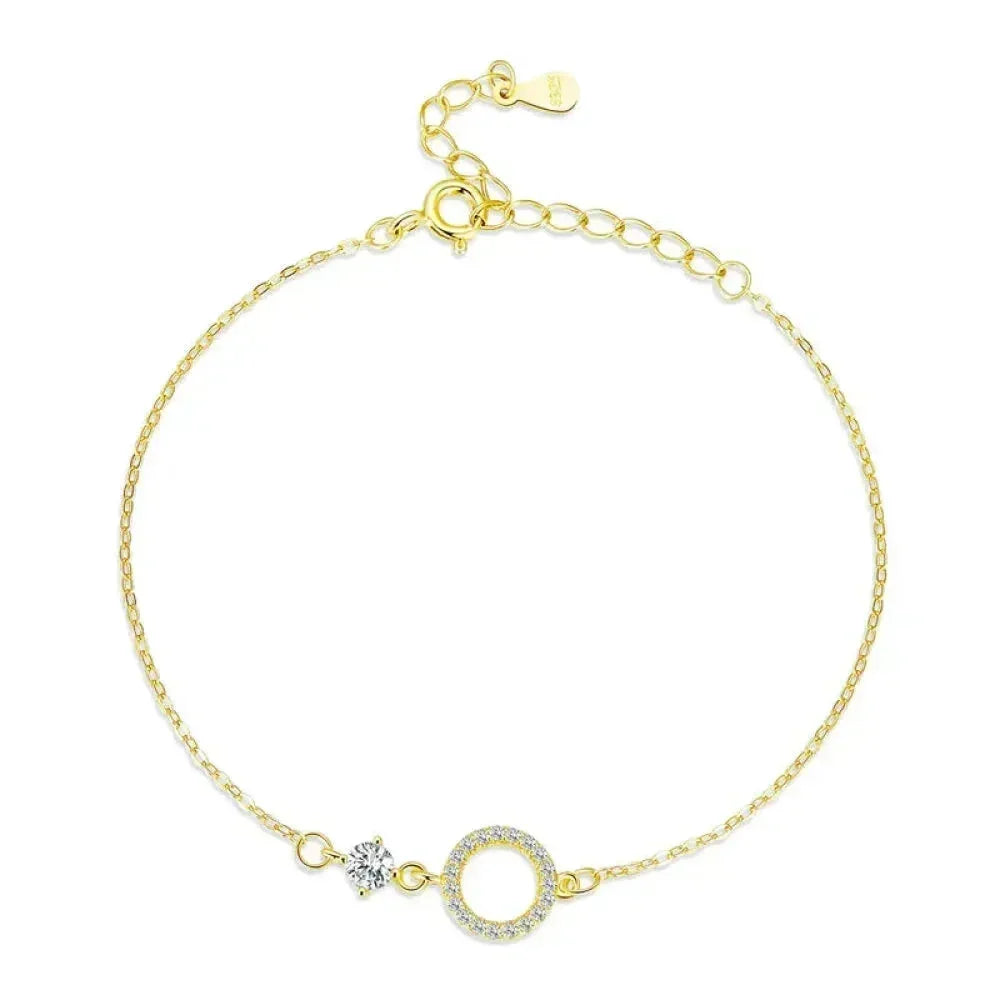 Bracelet en chaîne en argent sterling 925