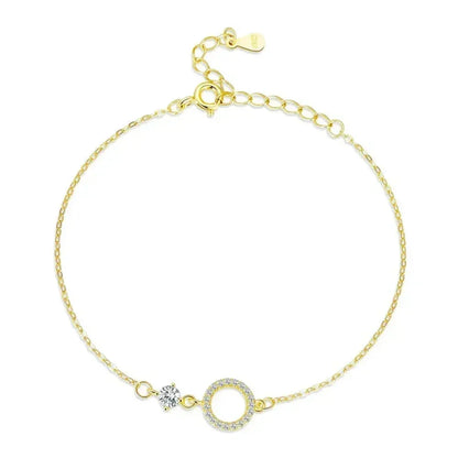 Bracelet en chaîne en argent sterling 925