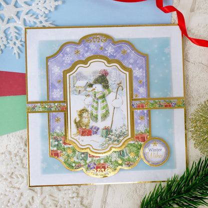 Parchemin imprimé Santa Paws