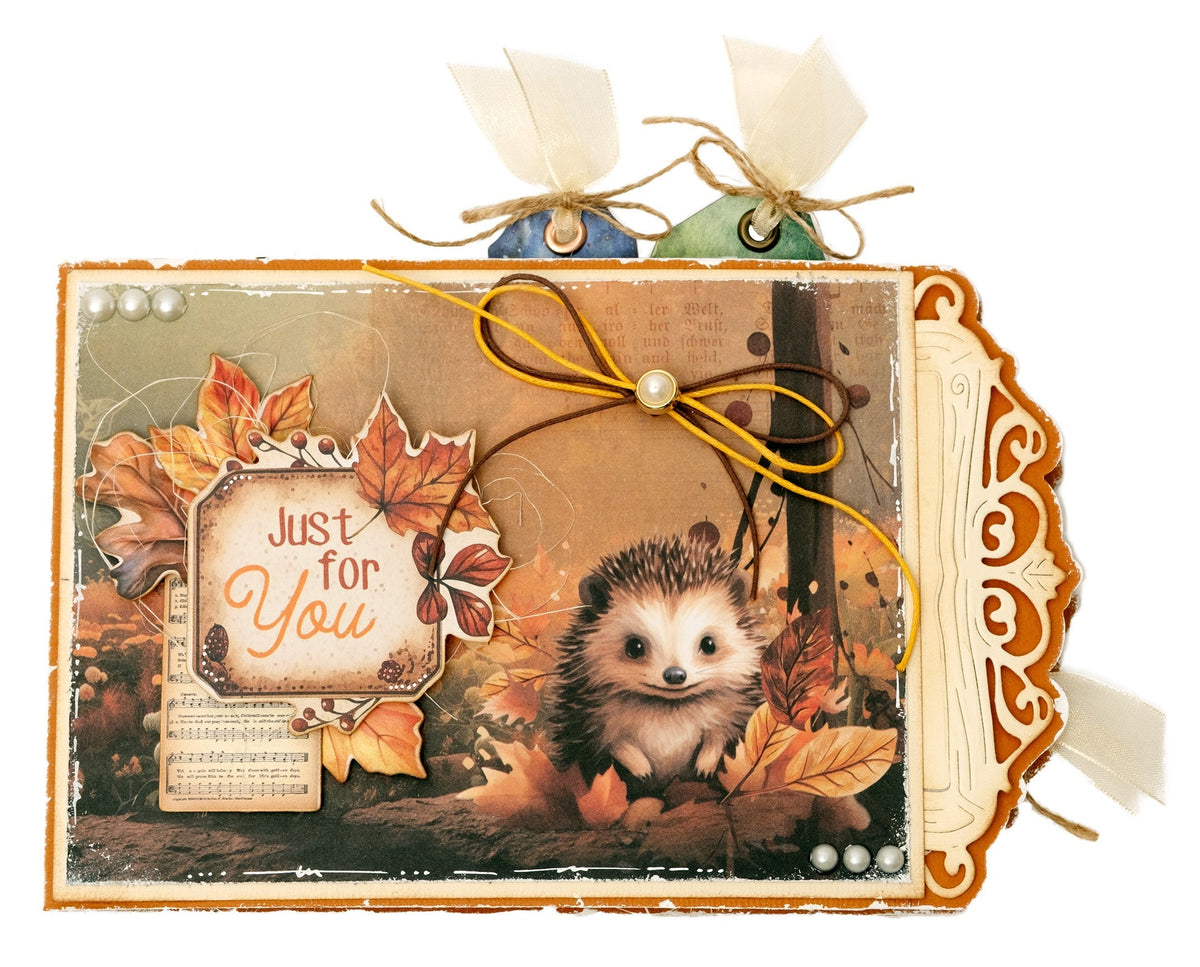 SL Paper Elements Leaves, Animals & Houses Charming Autumn 108 Pieces