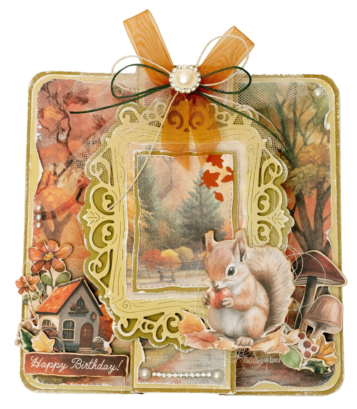 Bloc de papiers design SL - Charming Autumn - 36 feuilles