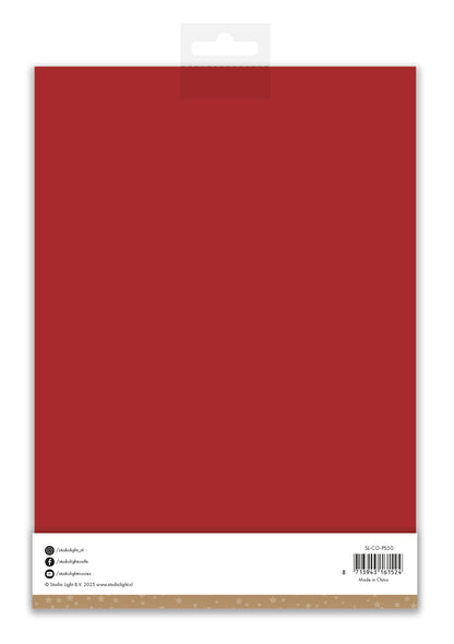 SL Papeterie Set Noël Rouge Consommables 10 feuilles