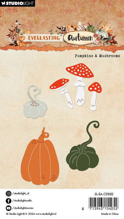 SL Cutting Dies Pumpkins & Mushrooms Everlasting Autumn