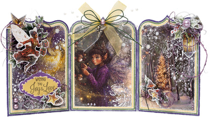 SL Die-Cut Paper Pad Fairy Christmas Essentials 20 Sheets