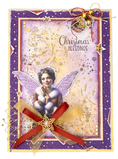 SL Die-Cut Paper Pad Fairy Christmas Essentials 20 Sheets