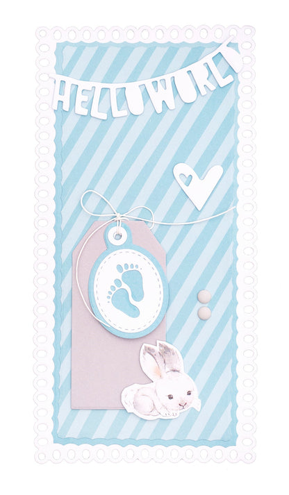 SL Matrice de Découpe Hello World Essentials 105x148x1mm 1 PC n°170