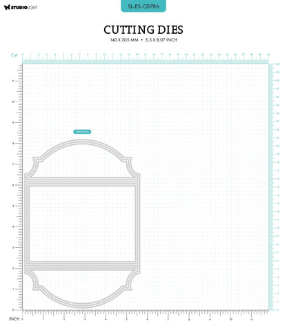 Matrice de découpe SL Shutter Card Shape Essentials 7 pièces