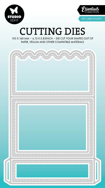 SL Matrices de découpe ATC Card Pocket Essentials 5 pièces