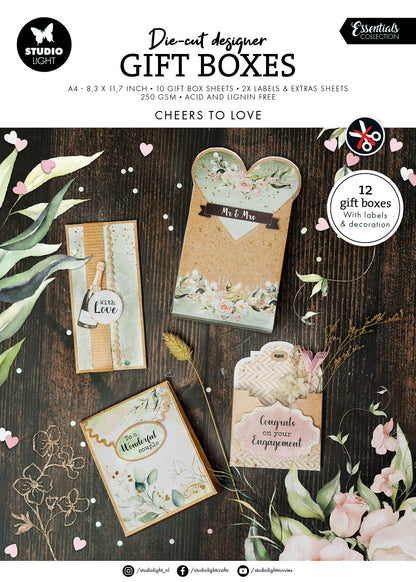 SL Coffrets cadeaux à monter soi-même Essentiels jour de mariage 12 SH