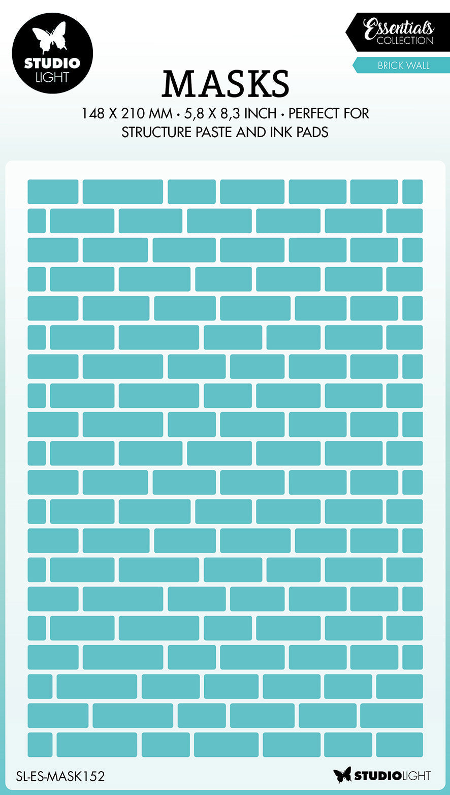 Masque SL Mur de briques Essentiels 150x210x1mm 1 PC nr.152