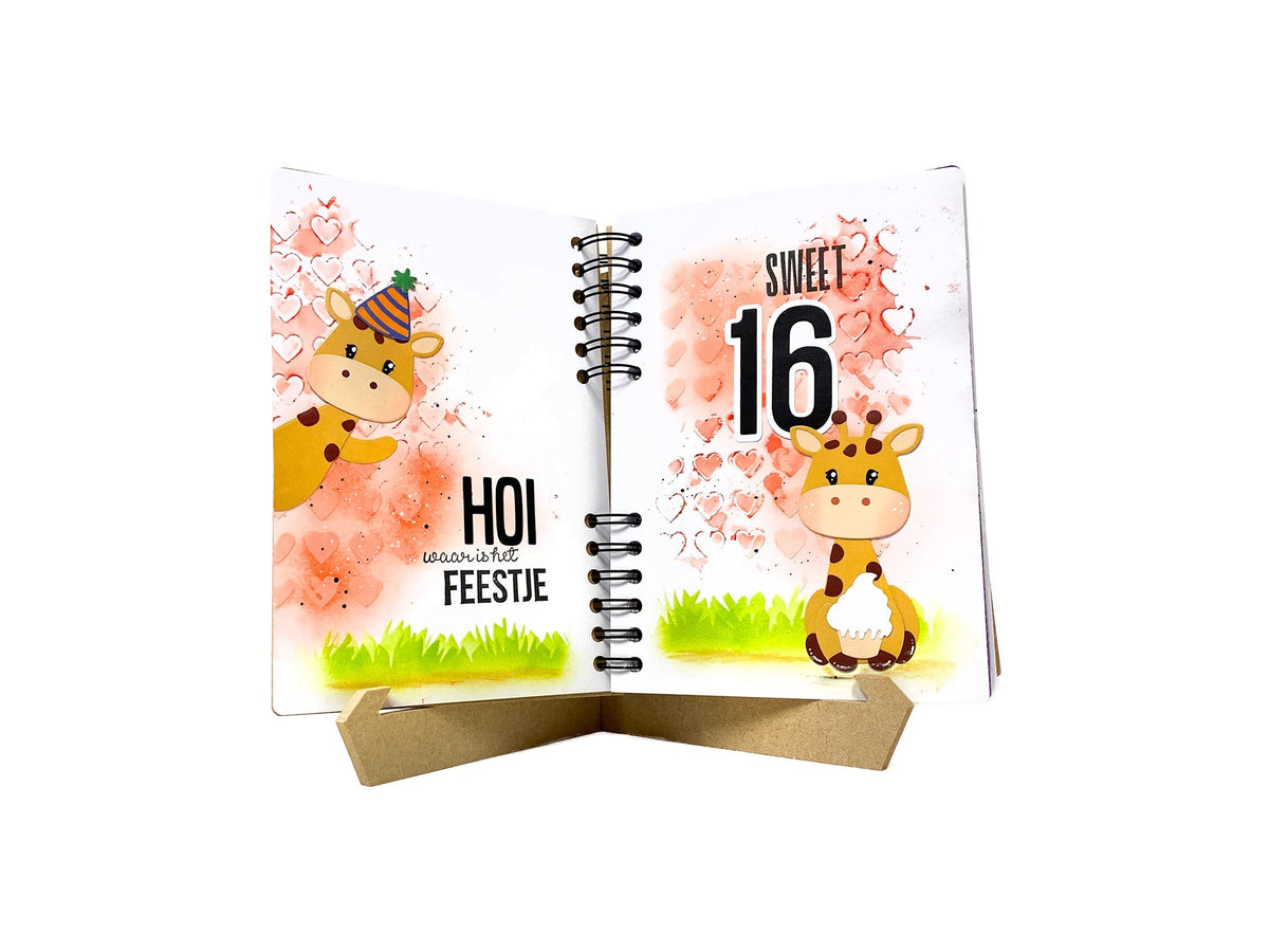 Chevalet & Toile de Journal SL MDF - Essentiels A4 2 Pièces