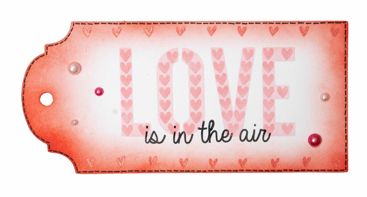 Masque et Tampon SL Sentiments d'amour Essentiels 155x155x3mm 9 pièces n°01