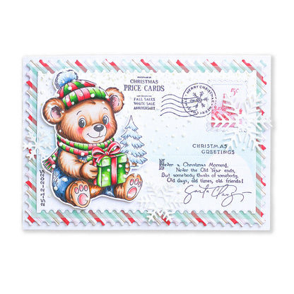 SL Clear Stamp Winter Bear Essentials 74x105x1mm 1 Pieces
