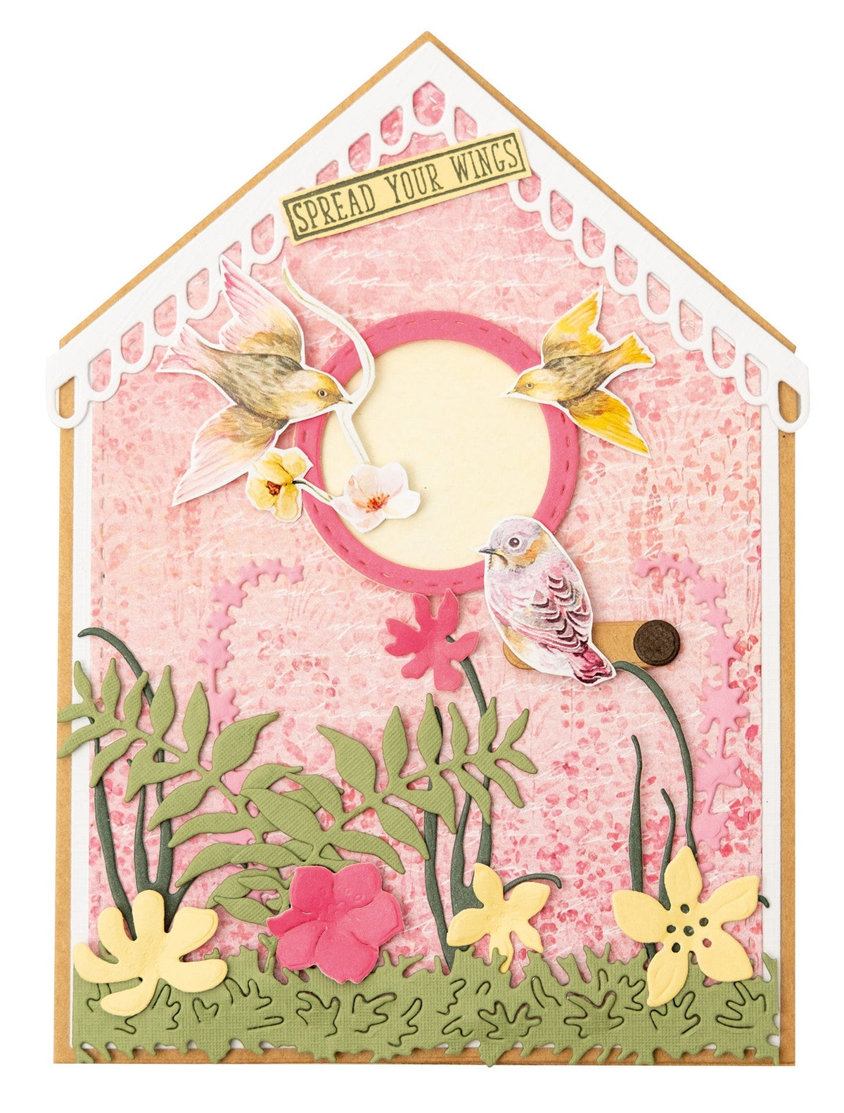 SL Die-Cut Paper Pad Paper Elements Spring Meadow 20 SH