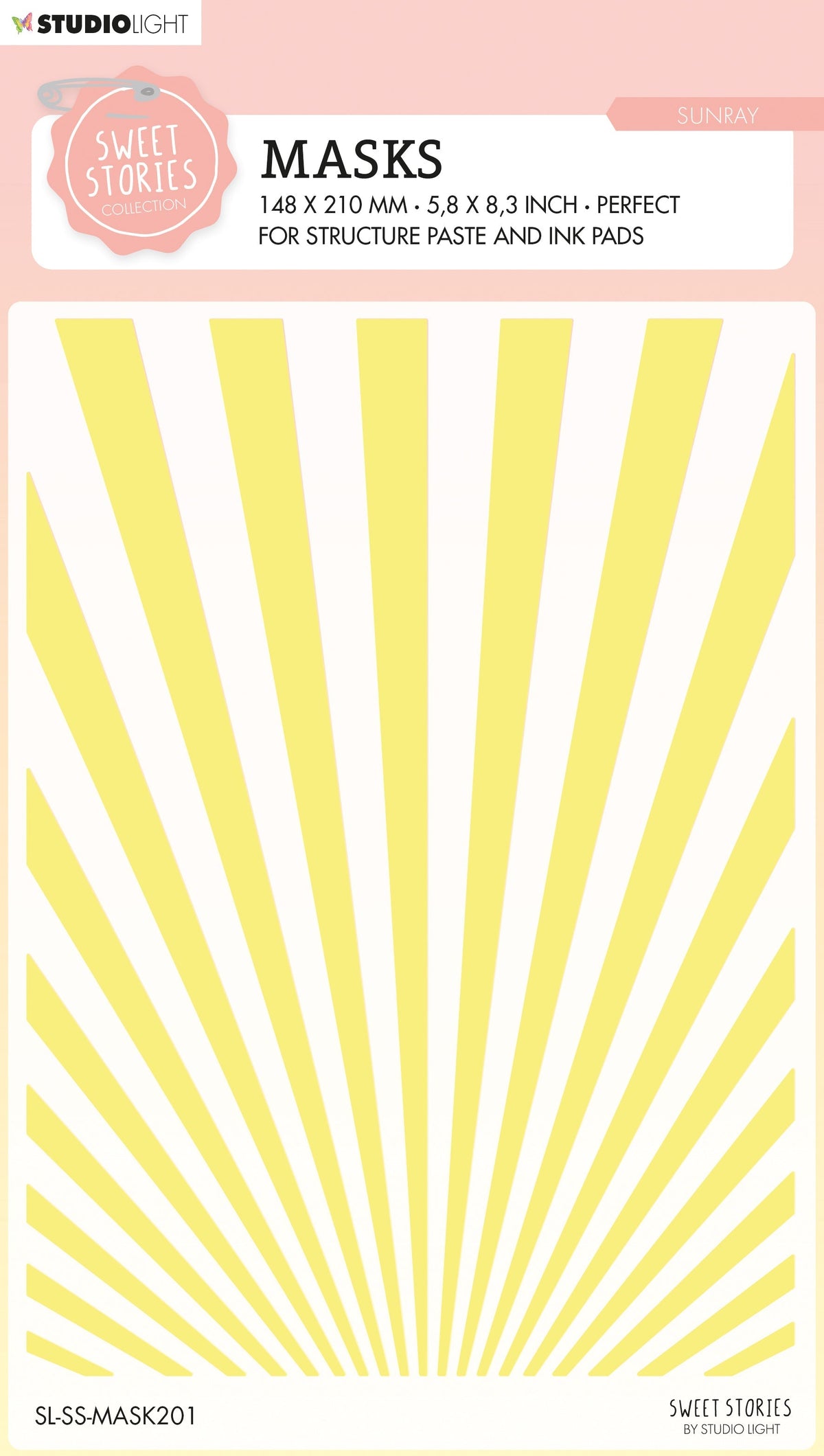 Masque SL Sunray Sweet Stories 150x210x1mm 1 PC nr.201