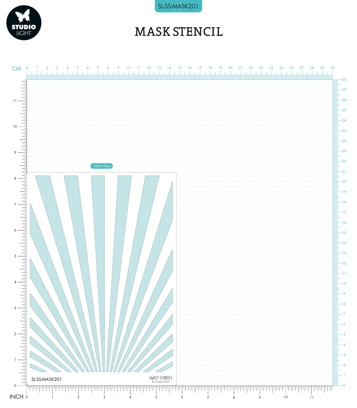 Masque SL Sunray Sweet Stories 150x210x1mm 1 PC nr.201