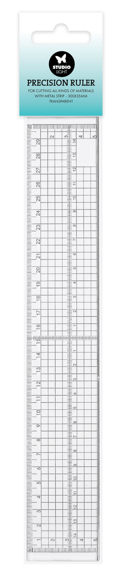 Règle métallique de 30 cm SL Outils Essentiels 1 pièce