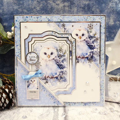 Bloc de papier « Snow Adorable » 8" x 8"