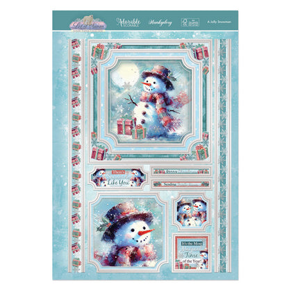 Un adorable bonhomme de neige – Kit de décoration de luxe