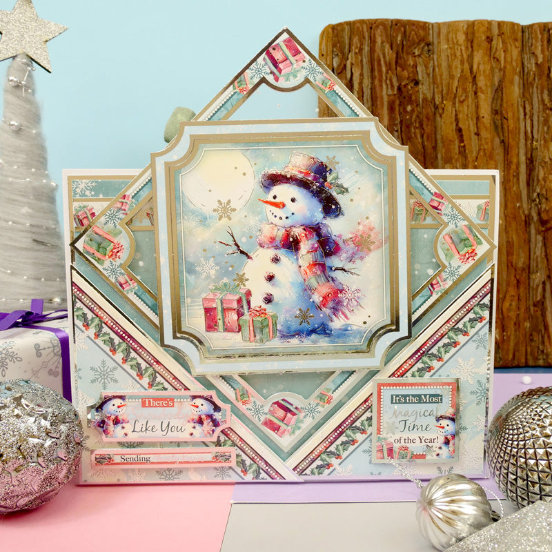 Un adorable bonhomme de neige – Kit de décoration de luxe