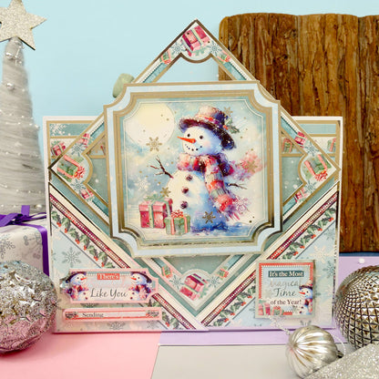 Un adorable bonhomme de neige – Kit de décoration de luxe