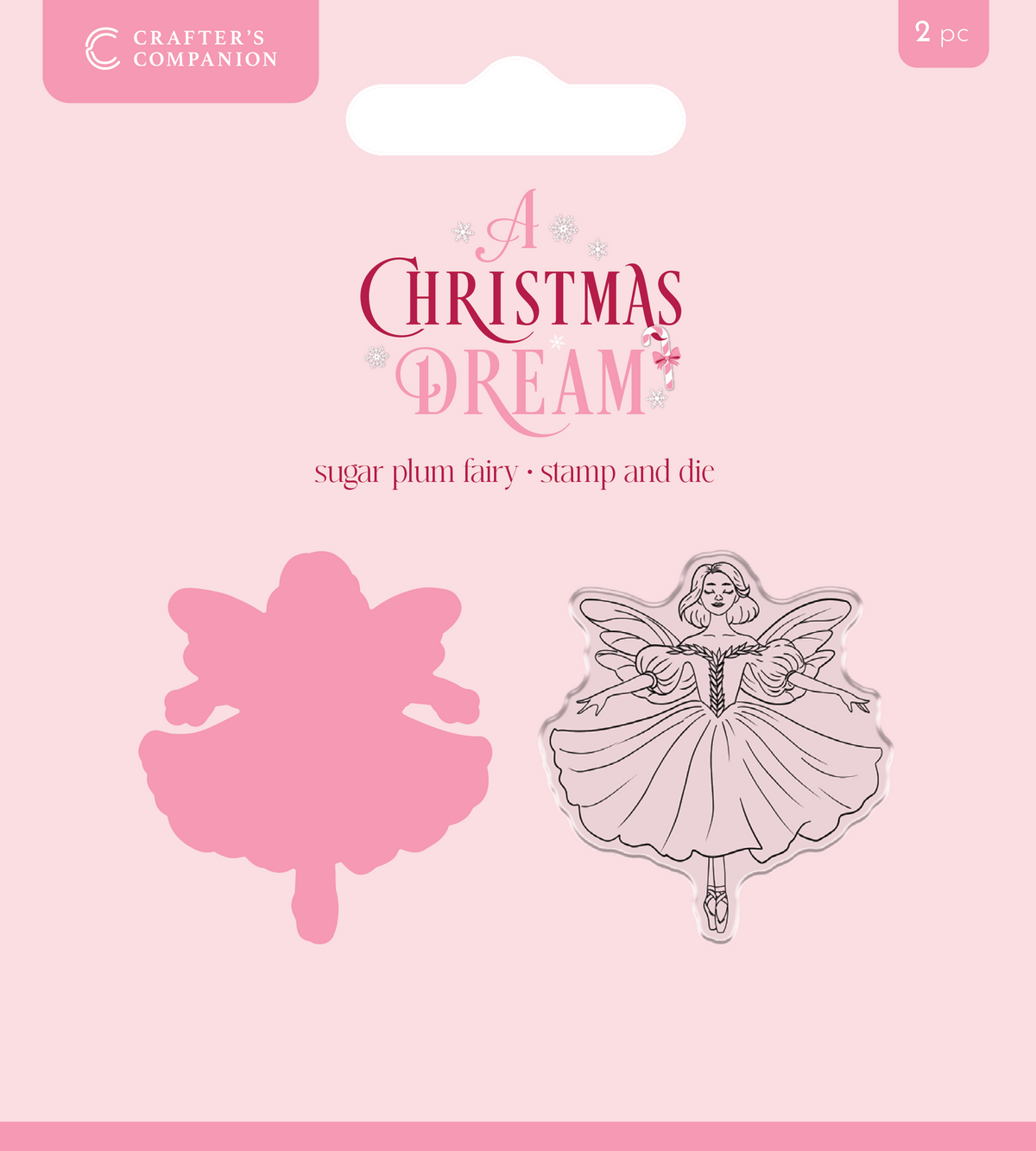 Sara Signature A Christmas Dream Tampon et Matrice de Découpe - Fée Dragée
