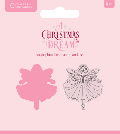 Sara Signature A Christmas Dream Tampon et Matrice de Découpe - Fée Dragée