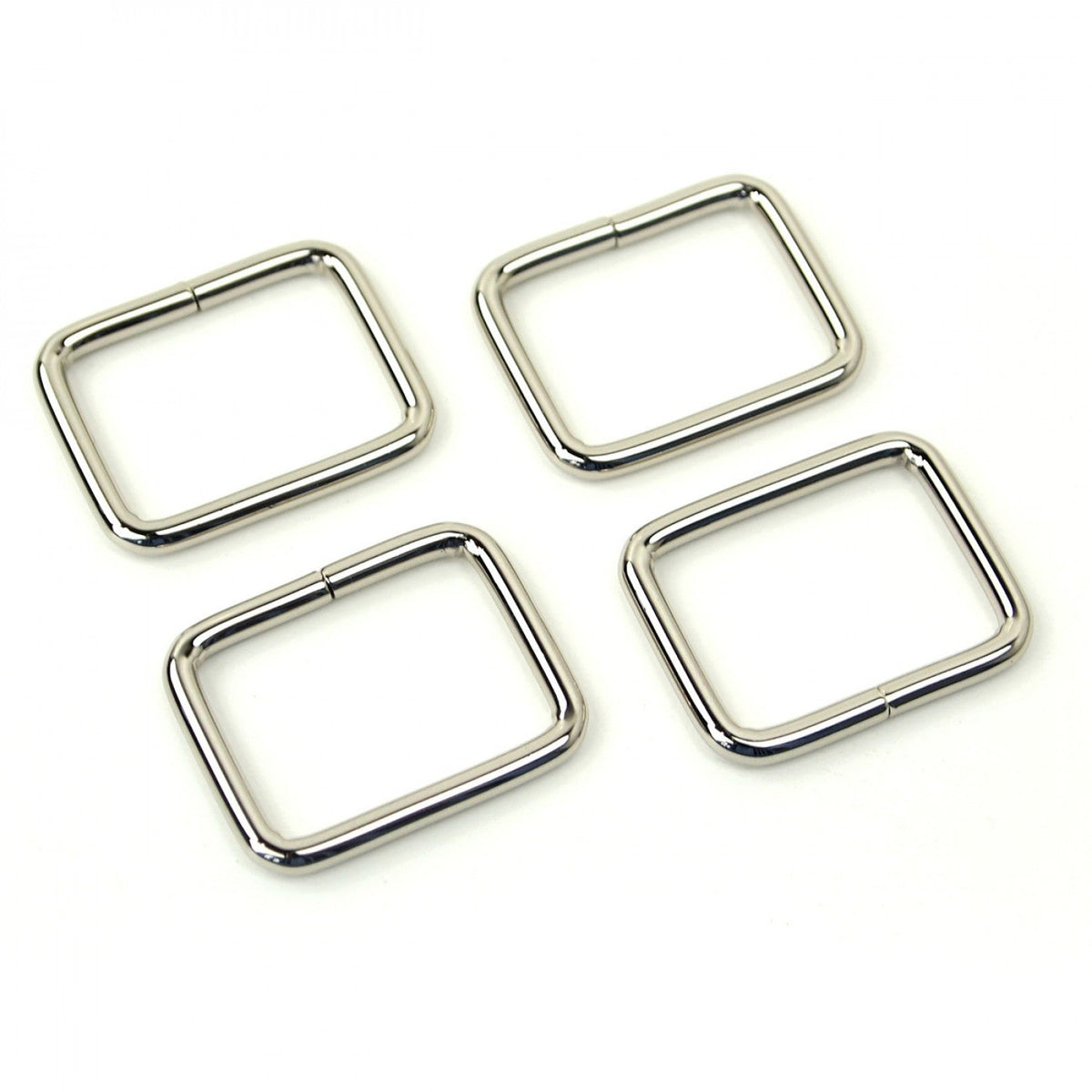 Sallie Tomato Lot de quatre anneaux rectangulaires 2,5 cm