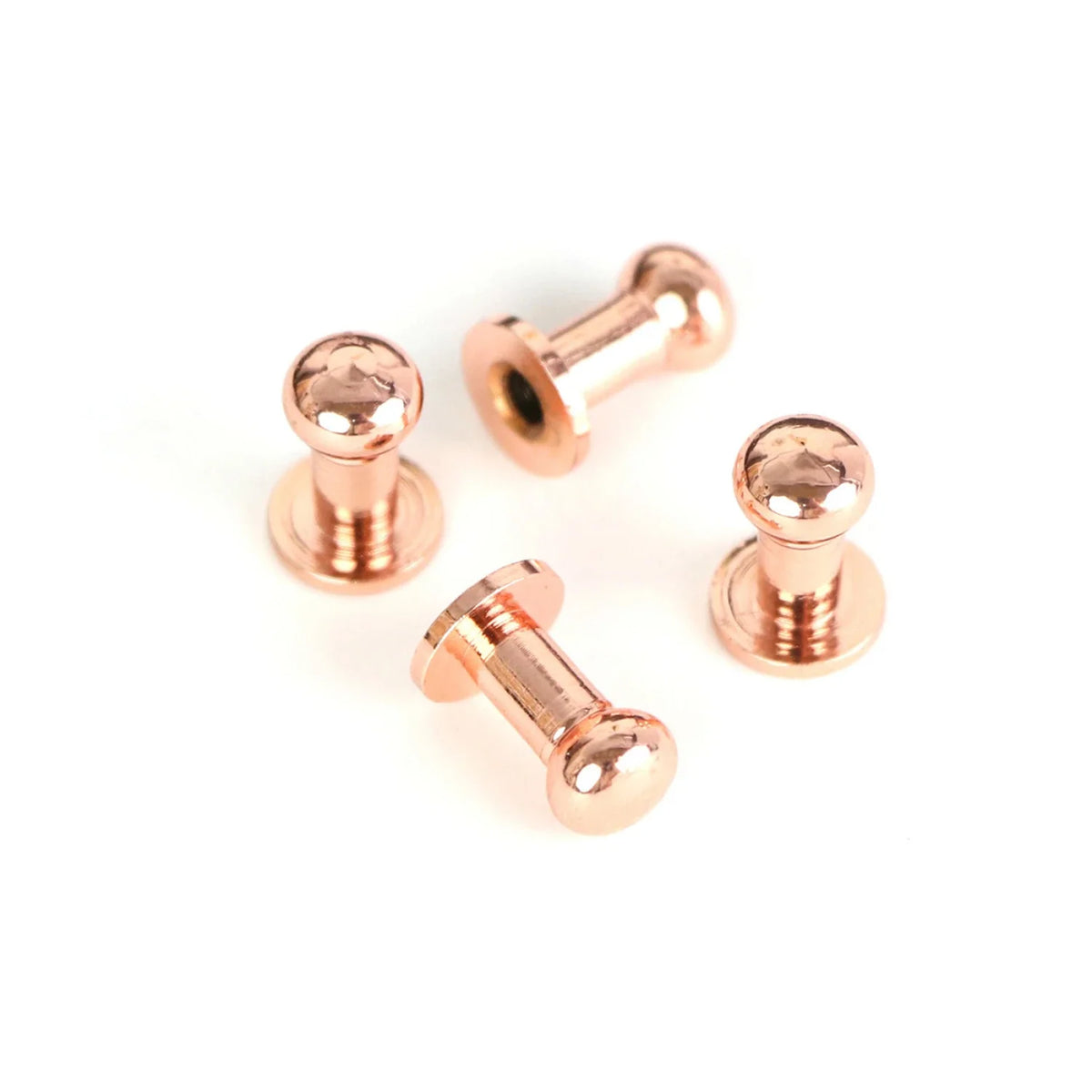 Tall Stud Buttons: 4 Pack Antique
