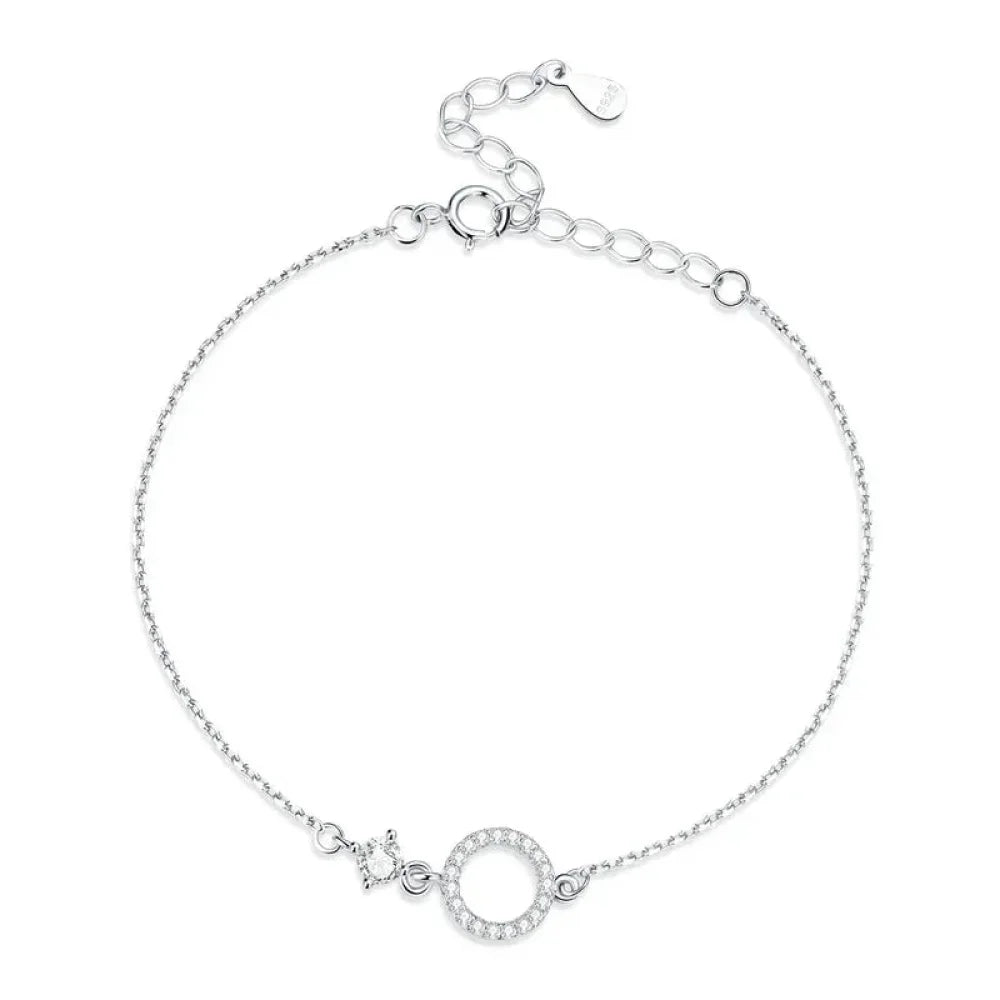 Bracelet en chaîne en argent sterling 925