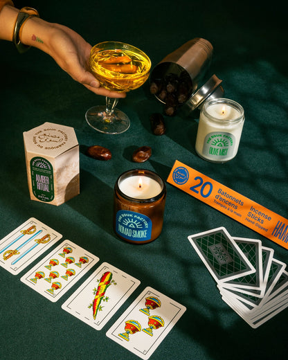 Bougie Amber Ritual - Ambre, sauge & lavande