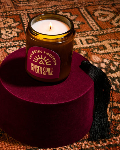Bougie Ginger Spice - Gingembre, épices & vanille