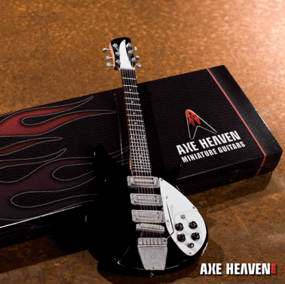 John Lennon “Ed Sullivan Show” Miniature Guitar Replica Collectible - Fab Four