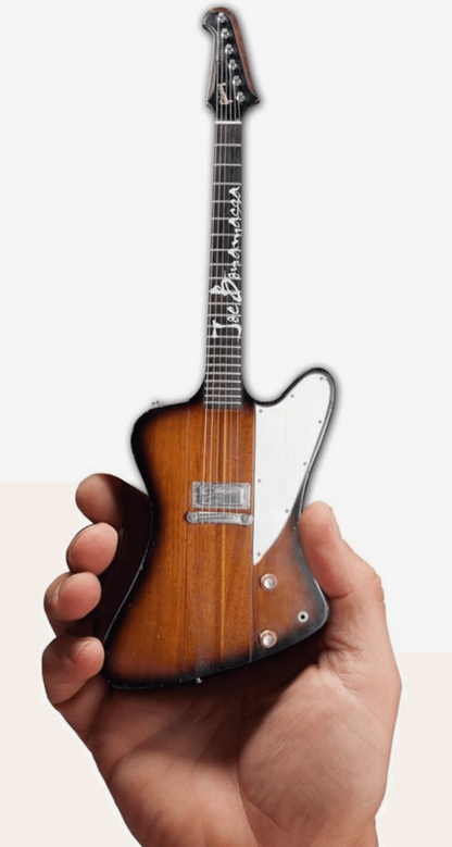 Réplique miniature de guitare de collection Joe Bonamassa Signature « Firebird 1963 »