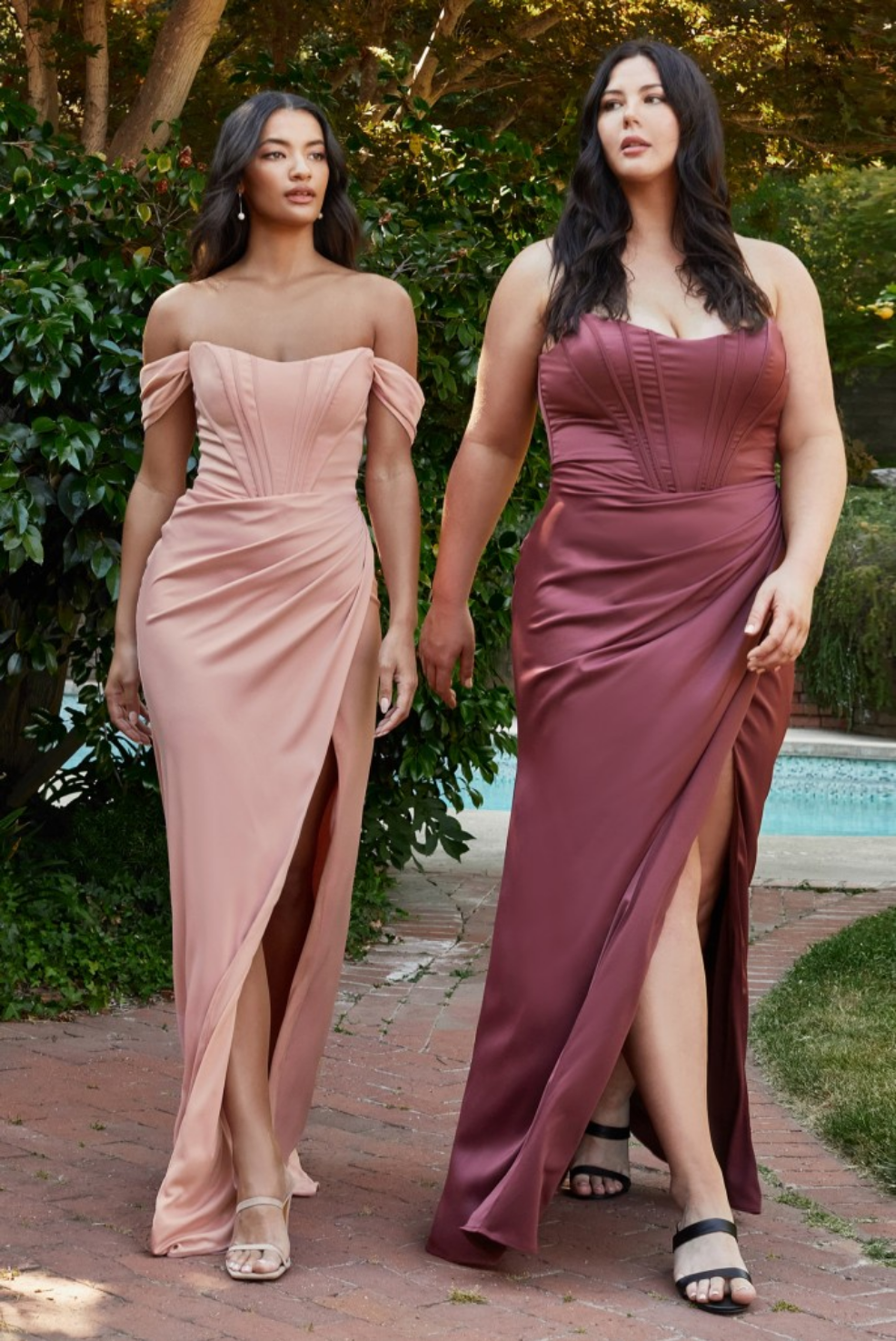 ROBE CHEMISE EN SATIN DOUX