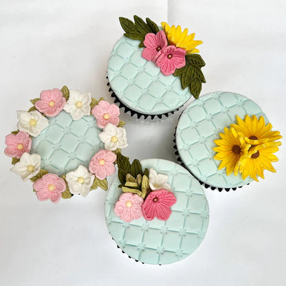 Moule en silicone Fleurs Stylisées
