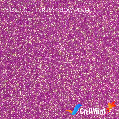 Siser Glitter Rainbow Plum