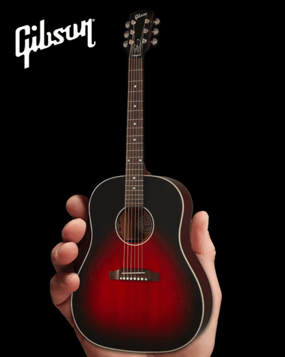 Guitare acoustique miniature Slash Gibson J-45 Vermillion Burst
