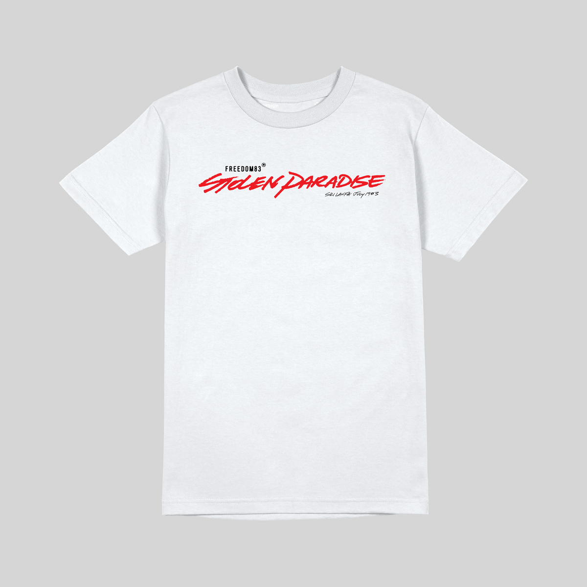 T-shirt Stolen Paradise - Blanc