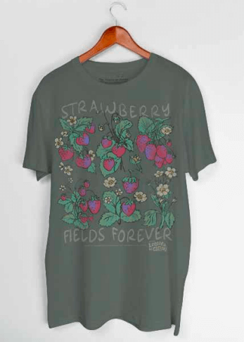 The Beatles Strawberry Fields T-Shirt