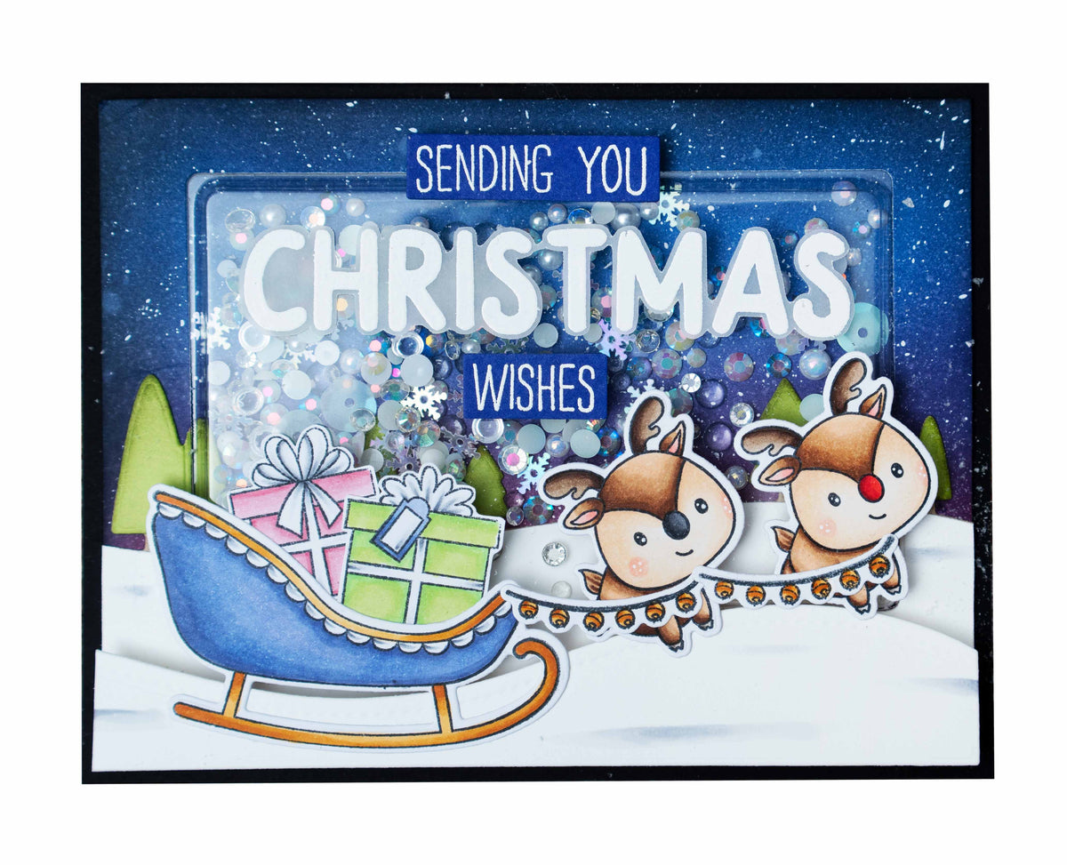 SS Tampon Transparent Citations Grande Holly Jolly Douces Histoires 148x105x3mm 6 PC nr.294