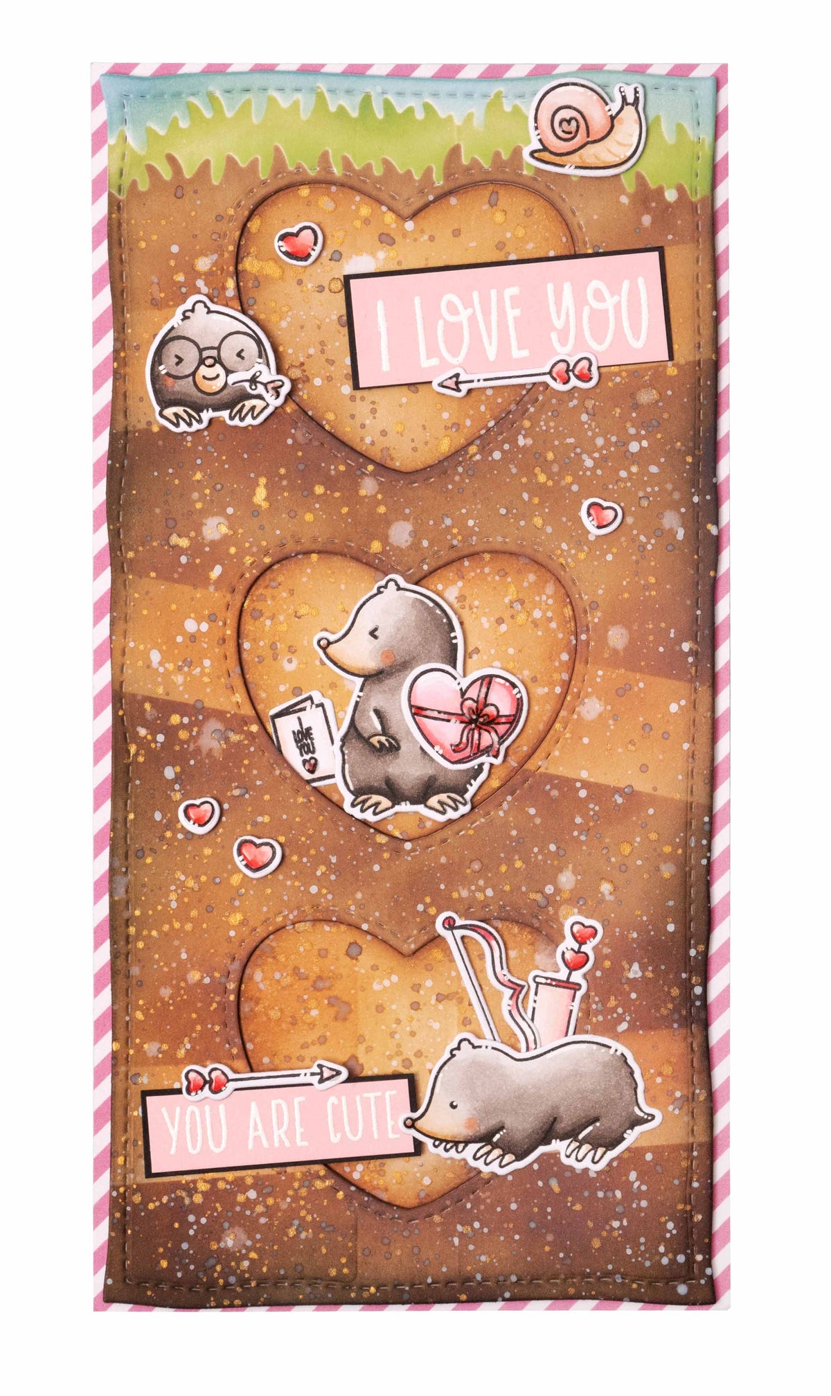SL Tampon et matrice de découpe Lovely Date Sweet Stories 154x223x1mm 70 pièces n°53