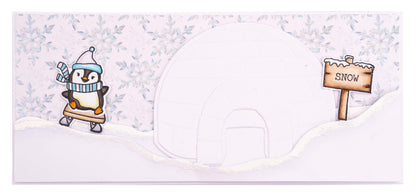 SS Tampon & Matrice de découpe Pingouin Sweet Stories 160x270x1mm 1 PC nr.18